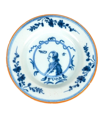 Dutch Delft Orangistic plate