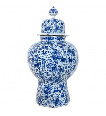 Dutch Delft baluster-shaped...